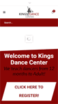 Mobile Screenshot of kingsdancecenter.com
